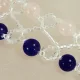 Duo - Duo Amethyst-Rose Quartz-Diaphanous white - 2